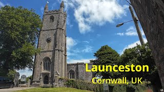 Launceston Churchyard and Cemetery Cornwall UK [upl. by Atsahc]