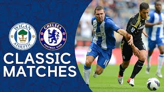 Wigan 02 Chelsea  Hazards Debut Masterclass  Premier League Classic Highlights [upl. by Keating]