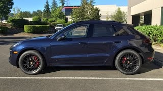 2017 Porsche Macan GTS Night Blue [upl. by Geraint]