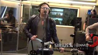 Fall Out Boy Performs quotSugar Were Goin Downquot on SiriusXMs Artist Confidential [upl. by Firman]