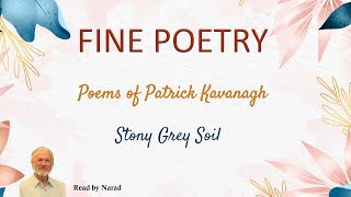 Fine Poetry  Poems of Patrick Kavanagh  Stony Grey Soil Read by Narad [upl. by Ylecic]