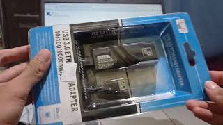 Port External Lan USB 30 Ethernet Adapter tidak muncul di layar KomputerLaptop [upl. by Longawa]