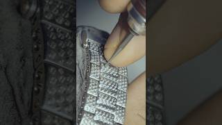 Diamond studded watch belt  shivaayjewels craftsmanship inhouseproduction diamond watch [upl. by Atinas]