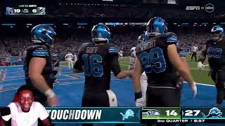 Seattle Seahawks vs Detroit Lions 2024 Week 4 Reaction [upl. by Oikim638]