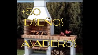 50 ASADEROS bbq QUINCHOS  Asadero de metal madera piedra cemento ladrillo bloque  BARBACOA [upl. by Ranit23]