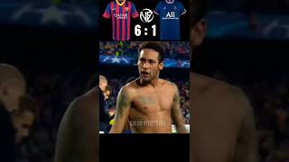 Neymar goal by barselon Barselon 🆚 Psg 61  UCl 2016 17 shorts football youtube [upl. by Helgeson]