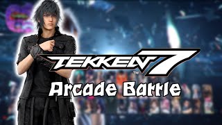 Tekken 7 arcade mode noctis gameplay [upl. by Anelrahs]