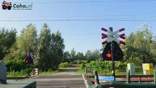 Spoorwegovergang Breda 😍4K😍  Dutch railroad crossing [upl. by Temirf652]