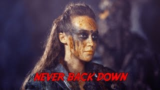 Commander Lexa  Never Back Down [upl. by Todd]