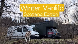 Winter Vanlife Adventure FT RustyRoseAdventures  Breathtaking Scottish Highlands [upl. by Latrice]