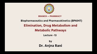 Biopharmaceutics and Pharmacokinetics  AKTU Digital Education [upl. by O'Donoghue487]