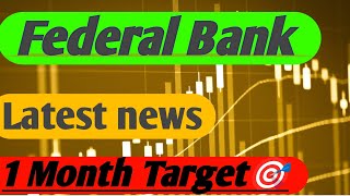 Federal Bank share  Federal Bank share latest news  Federal Bank share news [upl. by Biancha]