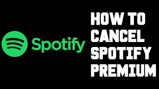 How To Cancel Spotify Premium  How To Unsubscribe From Spotify Premium Quick Step by Step Tutorial [upl. by Nifled]