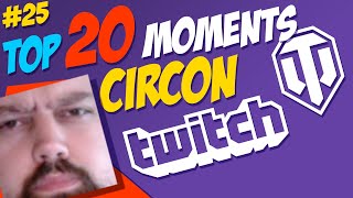 25 Circon TOP 20 Moments  World of Tanks [upl. by Annauqahs]