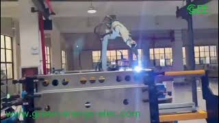 Inflatable cabinet gas tank welding process [upl. by Harat633]