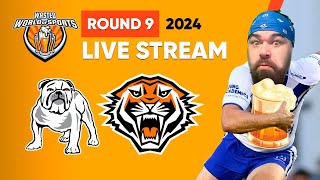 NRL Live Stream  Bulldogs vs Tigers  Round 9  2024 [upl. by Lemkul]