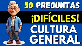 📚 50 Preguntas de CULTURA GENERAL que nadie logra RESPONDER AL 100 🤓  QUIZ  TRIVIA  TEST 🧠 [upl. by Cornwall]