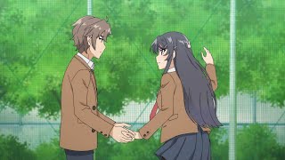 Love confession Rascal does not Dream of Bunny Girl Senpai💕 [upl. by Zedecrem]