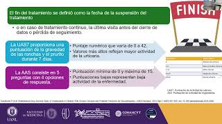 Estudio multinacional de supervivencia de omalizumab en pacientes con urticaria crónica [upl. by Yadsnil]