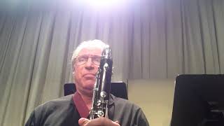 On The Trail Bass Clarinet Solo [upl. by Hung]