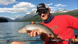 Trout Fishing Glacier National Park [upl. by Garlen]