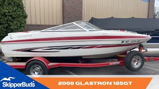 2008 Glastron 185 GT Sport Boat Tour SkipperBuds [upl. by Oliy157]