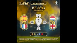 Bet and Win with EURO 2024 Semi finals and Scorpion Casino [upl. by Alidia96]