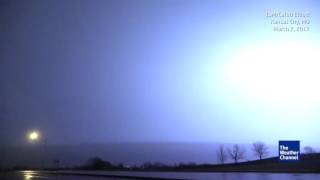 Amazing upward lightning strikes 2017 [upl. by Eimerej]