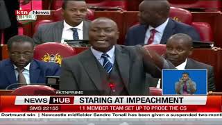 MPs approve motion to impeach CS Linturi [upl. by Horwath]