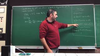 Stœchiométrie 1  méthode simple de résolution dun problème de chimie [upl. by Solley525]