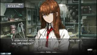 STEINSGATE Gameplay  Chapter Six  Convergence Part 2 [upl. by Drauode]