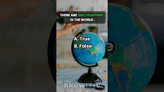 🌎🧠🌐 True or False Quiz There Are 206 Countries in the World trueorfalse quiz facts [upl. by Ramin745]