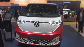 Volkswagen ID Buzz Pro Snoeks Conceptcar 2023 Exterior and Interior [upl. by Sami679]