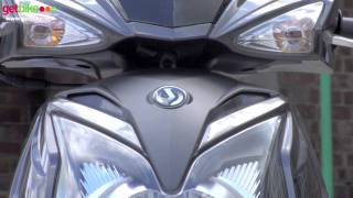 Sym Symphony 125 SR 2011 Walkaround by GetBike  Unregistered [upl. by Nyssa476]