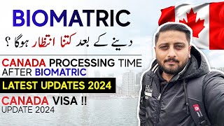 Canada Processing Time After Biomatric 2024 Updates  Canada Visit Visa Ratio 2024 [upl. by Niram872]