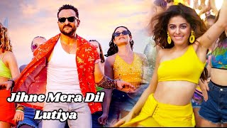 Jihne Mera Dil Lutiya  Gallan Kardi  Jazzy B amp Jyotica Tangri  Jawaani Jaaneman  Lyrical Song [upl. by Alyda]