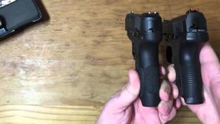 SideBySide comparison of Taurus PT138 amp PT111 G2 [upl. by Ardeid]