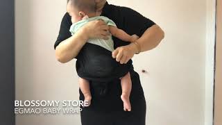 HOW TO EGMAO baby wrap Tutorial [upl. by Ellives]