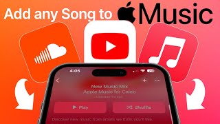 How to add ANY Song to Apple Music [upl. by Sabra]