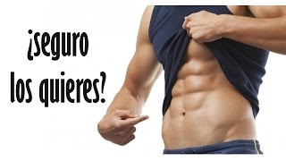 ¿seguro quieres abdominales marcados la realidad [upl. by Imit711]