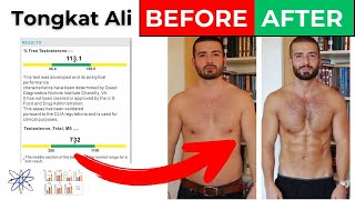 Tongkat Ali Before and After  Real Benefits from Tongkat ali and Fadogia agrestis Review [upl. by Nonnahc]