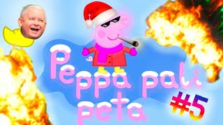 Peppa pali peta 5 PRZERÓBKA  zima [upl. by Enwahs]