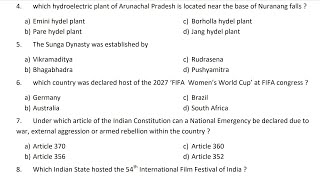 APSSB CHSL EXAMINATION LDC 2024 QUESTIONS PAPER SOLVED apssb LDC2024 chsl [upl. by Ekard]