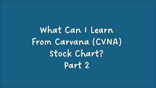 Carvana CVNA Chart And The Lessons It Can Teach [upl. by Ahsirtal459]