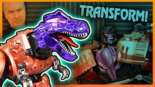 Jobby TRANSFORMS  TransArt MEGATRON Beast Wars ft David Kaye [upl. by Servetnick]