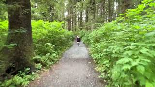 Hiking a Trail at the Sitka National Historical Park [upl. by Collyer]