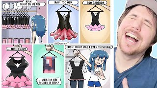 POKEMON TRAINERS HAVE TOO MANY WEIRD OUTFITS  Pokemon Memes [upl. by Nirrak]