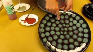 Glaze Globbing Pottery [upl. by Asseralc]