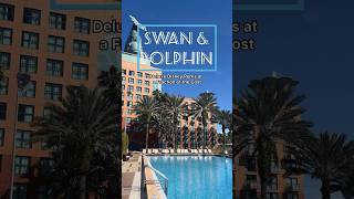 Swan amp Dolphin a great stay AND Deluxe Disney perks✨ disneyworld disneyresort hotelreview wdw [upl. by Ebby]