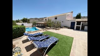 VH2404 Cortijo Bella for sale in Arboleas area of Almeria From Voss Homes Estate Agents [upl. by Etteve]